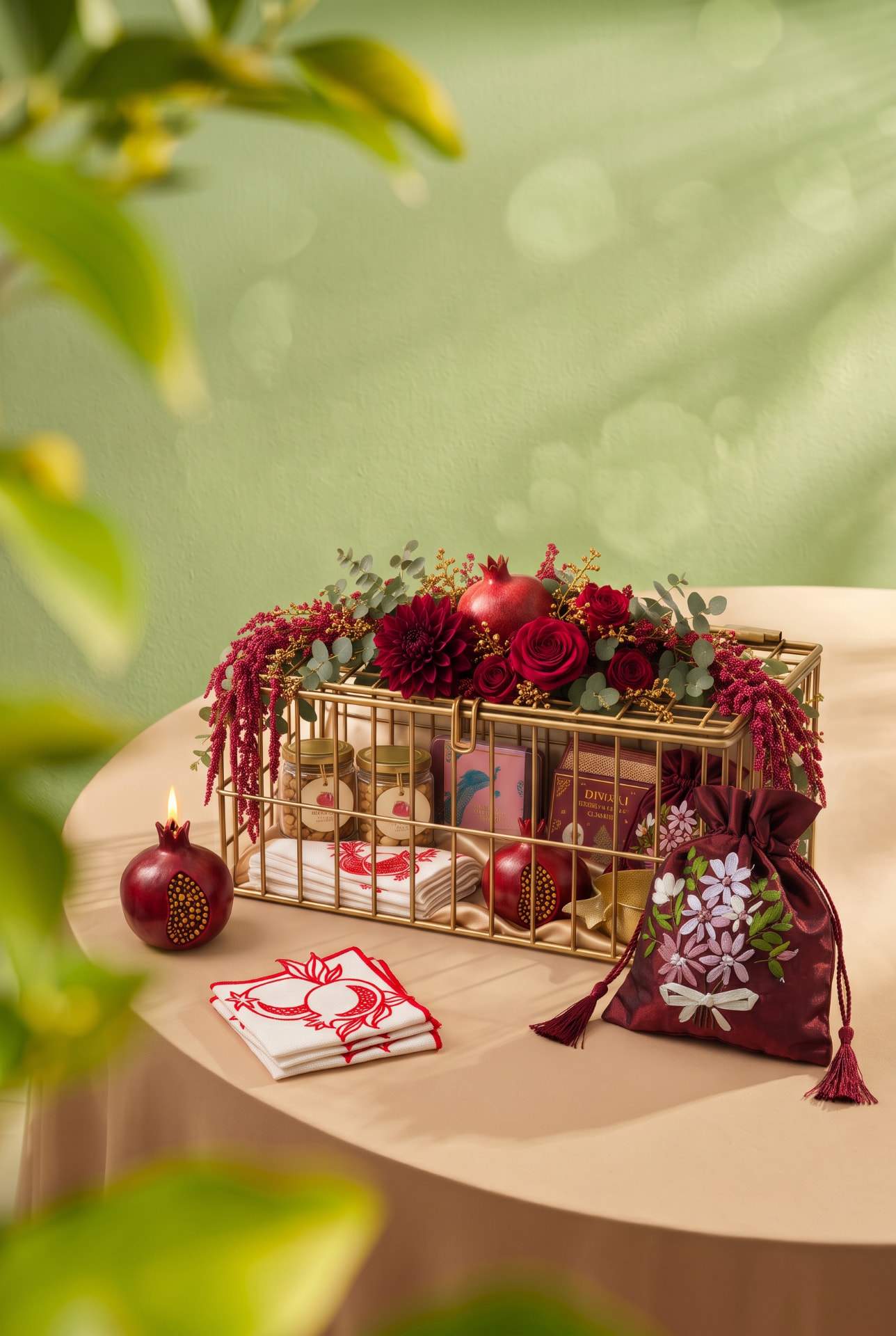 The Pomegranate Luxe hamper