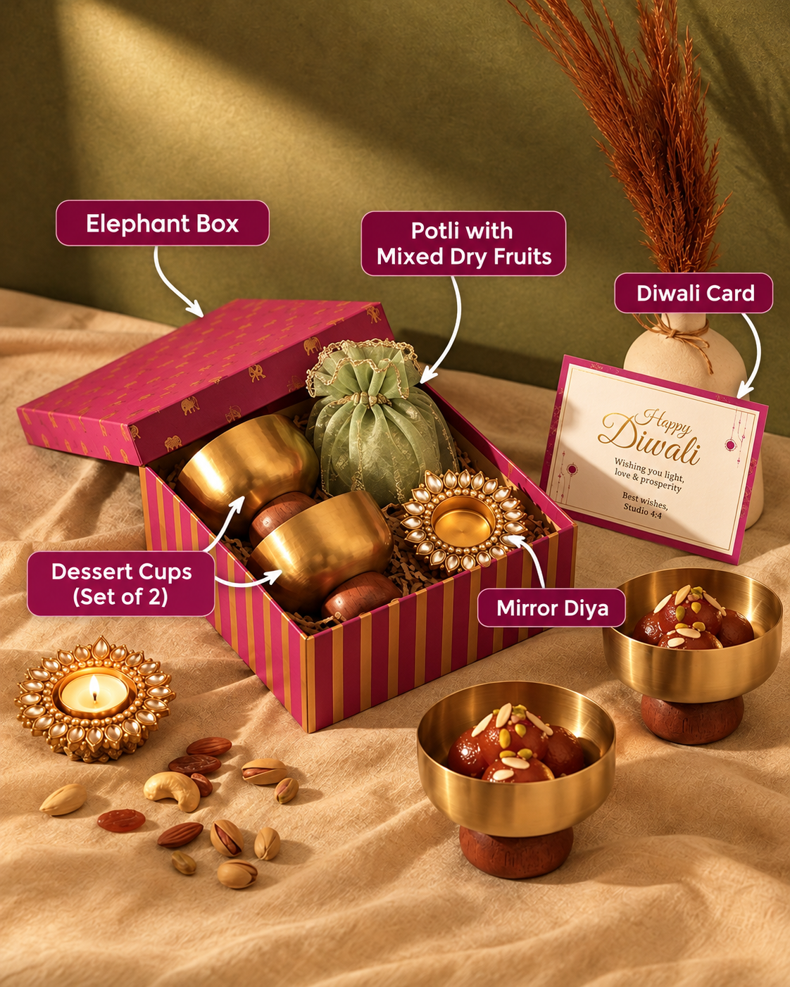 The Gold & Glory Box hamper